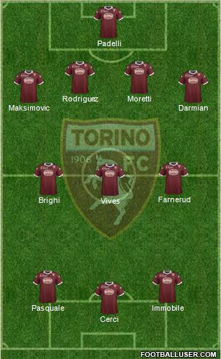 Torino Formation 2014