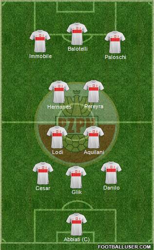 Poland Formation 2014