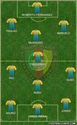 Cameroon Formation 2014