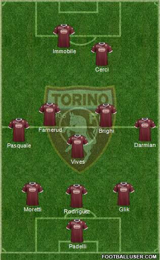 Torino Formation 2014