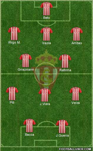 Real Sporting S.A.D. Formation 2014