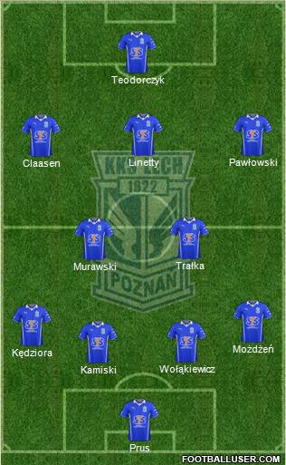 Lech Poznan Formation 2014