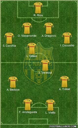 FC Nantes Formation 2014