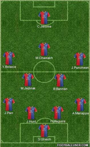 Crystal Palace Formation 2014