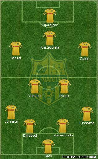 FC Nantes Formation 2014