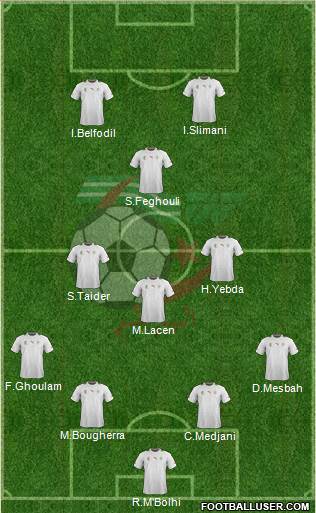 Algeria Formation 2014