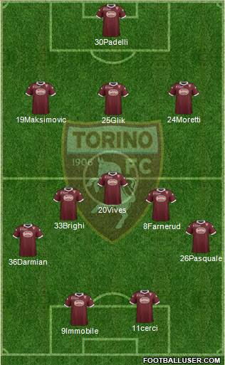 Torino Formation 2014