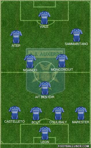 A.J. Auxerre Formation 2014