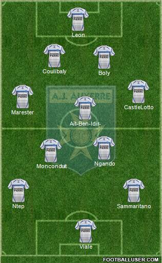 A.J. Auxerre Formation 2014