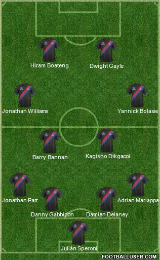 Crystal Palace Formation 2014