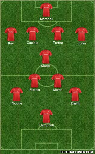 Cardiff City Formation 2014