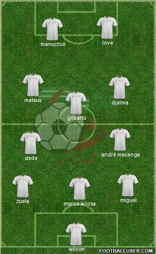 Algeria Formation 2014