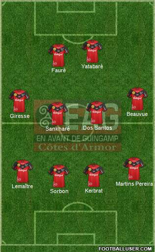 En Avant de Guingamp Formation 2014