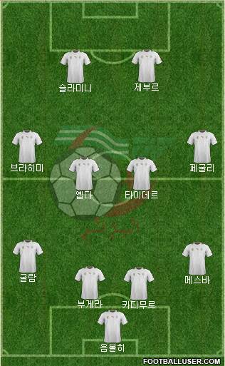 Algeria Formation 2014