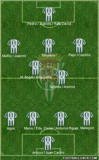 Córdoba C.F., S.A.D. Formation 2014