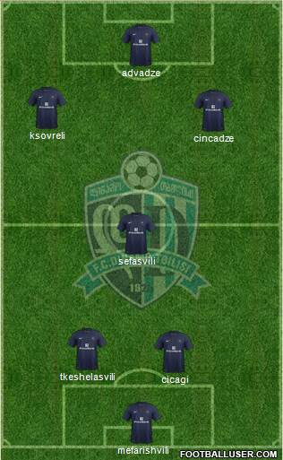 Dinamo Tbilisi Formation 2014