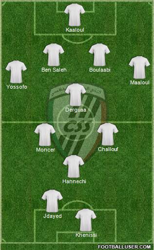 Club Sportif Sfaxien Formation 2014