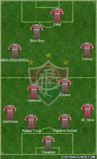 Fluminense FC Formation 2014