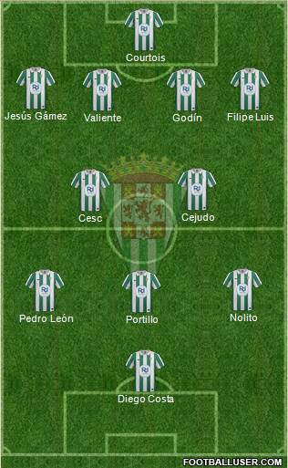 Córdoba C.F., S.A.D. Formation 2014