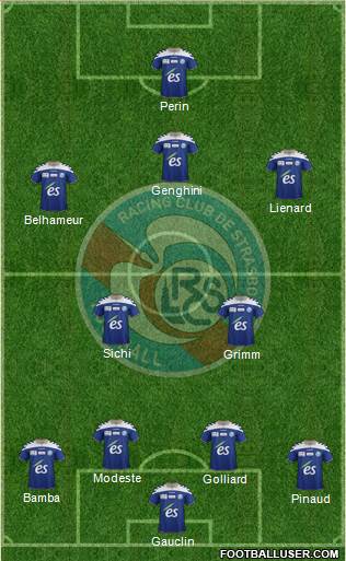 Racing Club de Strasbourg-Football Formation 2014