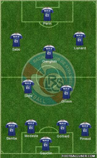 Racing Club de Strasbourg-Football Formation 2014