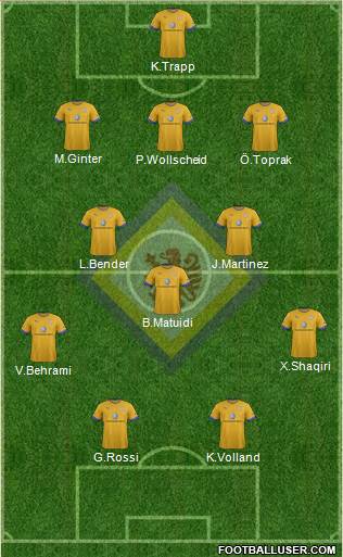 Braunschweiger TSV Eintracht Formation 2014