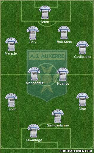 A.J. Auxerre Formation 2014