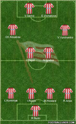 Cracovia Krakow Formation 2014