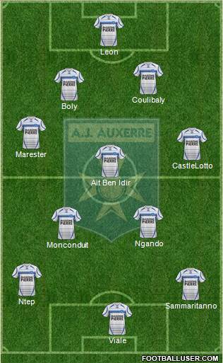 A.J. Auxerre Formation 2014