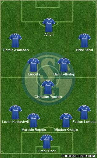 FC Schalke 04 Formation 2014