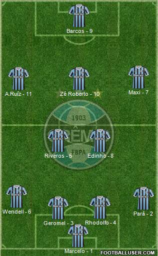 Grêmio FBPA Formation 2014