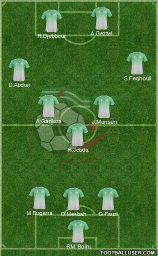 Algeria Formation 2014