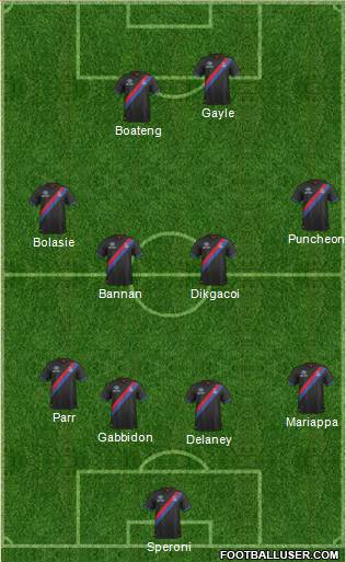 Crystal Palace Formation 2014