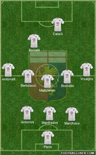 Genoa Formation 2014