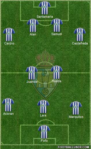 S.D. Ponferradina Formation 2014