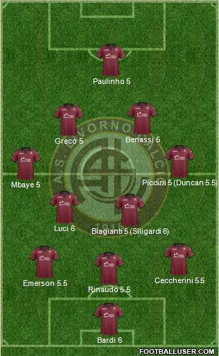 Livorno Formation 2014