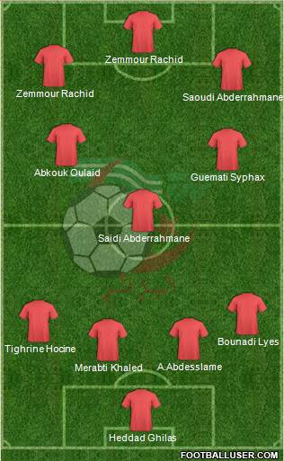 Algeria Formation 2014