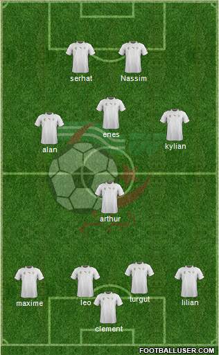 Algeria Formation 2014