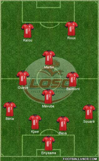 LOSC Lille Métropole Formation 2014