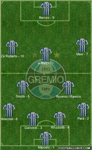 Grêmio FBPA Formation 2014