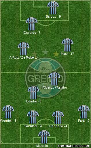 Grêmio FBPA Formation 2014