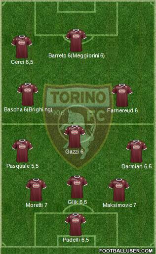 Torino Formation 2014