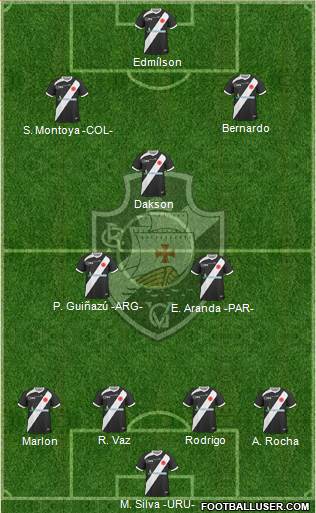 CR Vasco da Gama Formation 2014