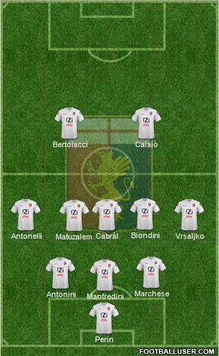 Genoa Formation 2014