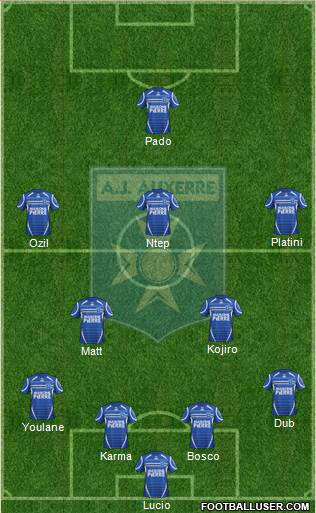 A.J. Auxerre Formation 2014