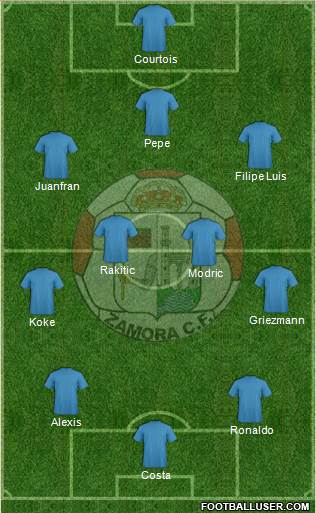 Zamora C.F. Formation 2014