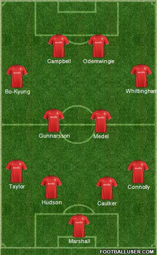 Cardiff City Formation 2014