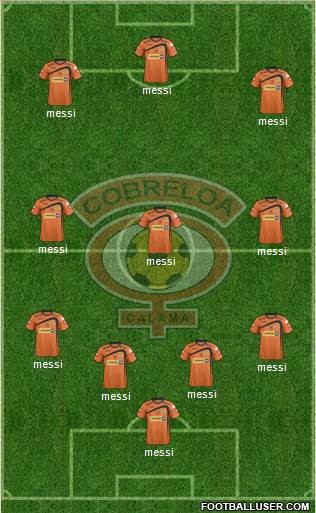 CD Cobreloa S.A.D.P. Formation 2014