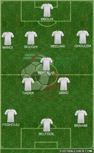 Algeria Formation 2014