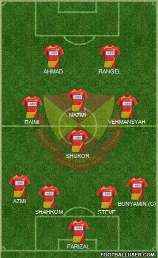 Selangor Formation 2014